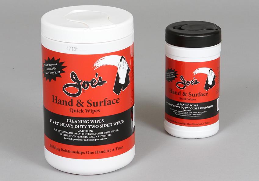 New and Improved Joe’s Hand and Surface Quick Wipes